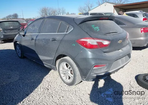 2017 Chevrolet Cruze Lt Manual z USA, uszkodzony, nr VIN 3G1BD6SM2HS577738